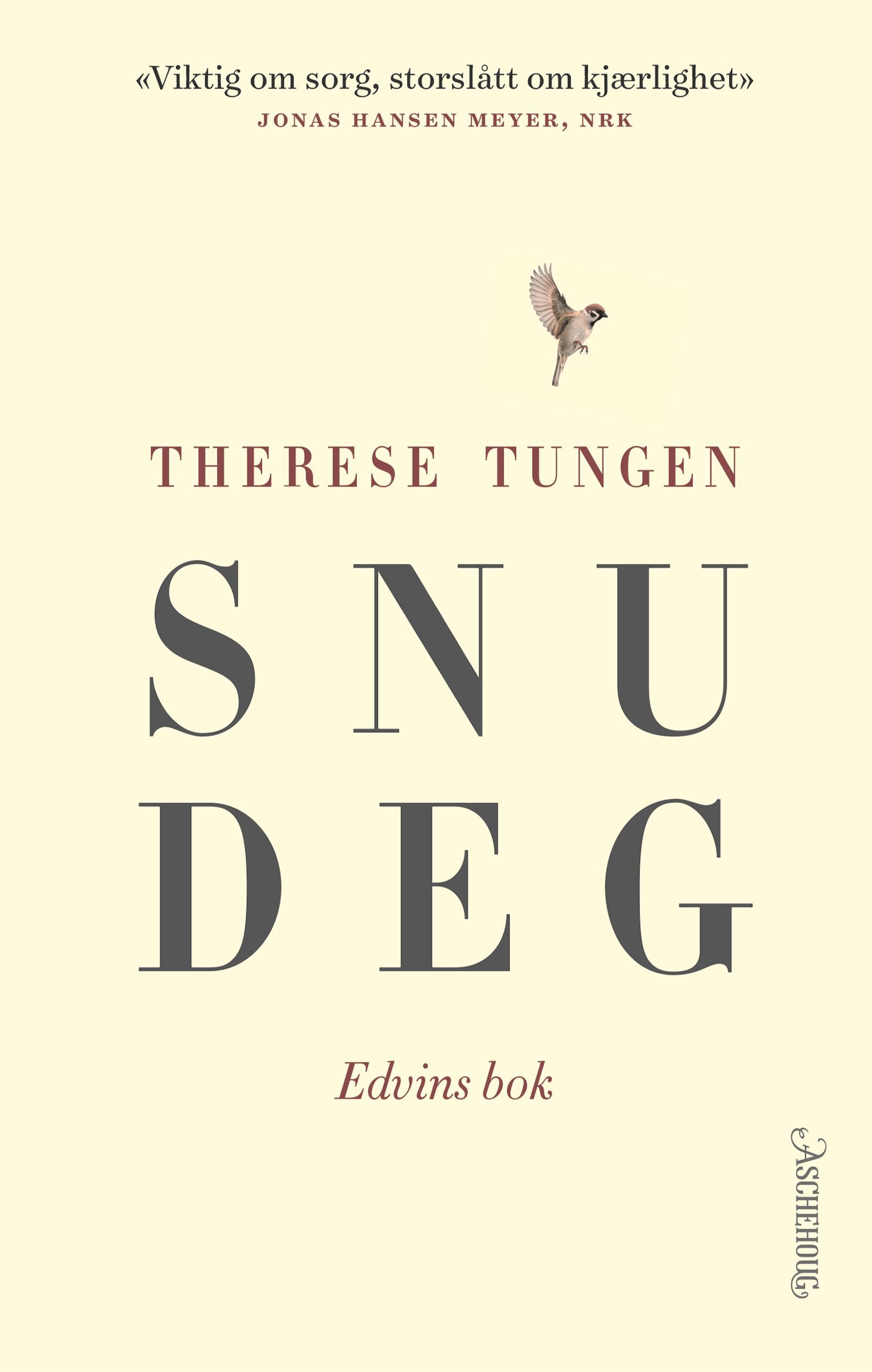 Snu deg : Edvins bok : ein elegi