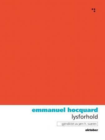 Lysforhold : elegier