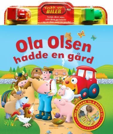 Ola Olsen hadde en gård : med bilbane til å brette ut