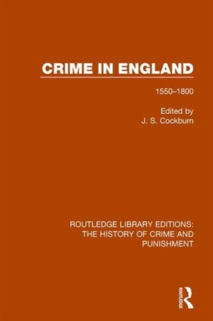 Crime in England : 1550-1800