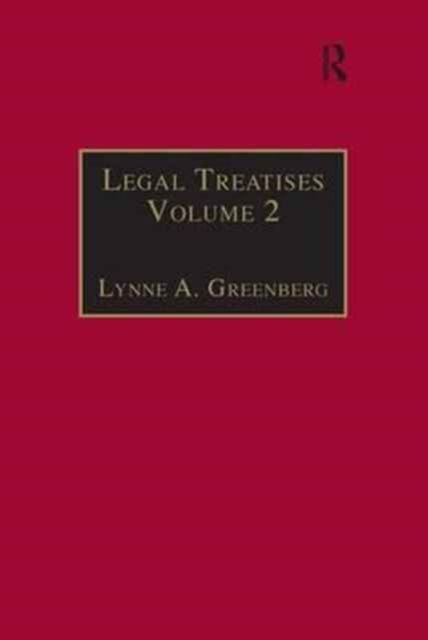 Legal Treatises : Essential Works for the Study of Early Modern Women: Series III, Part One, Volume 2