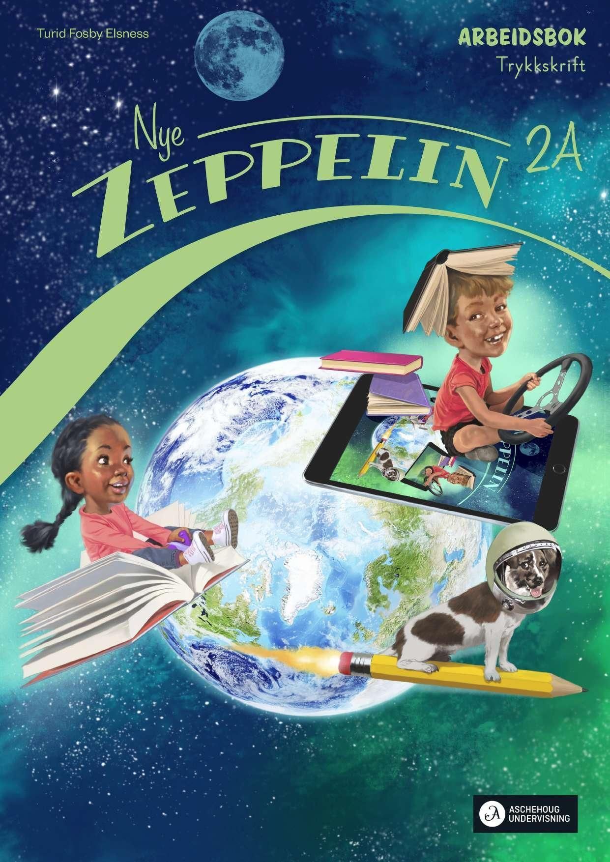 Nye Zeppelin 2A : norsk for barnetrinnet. Arbeidsbok : trykkskrift