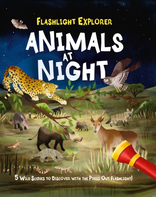 Flashlight Explorer: Animals at Night : 5 Wild Scenes to Discover with the Press-Out Flashlight
