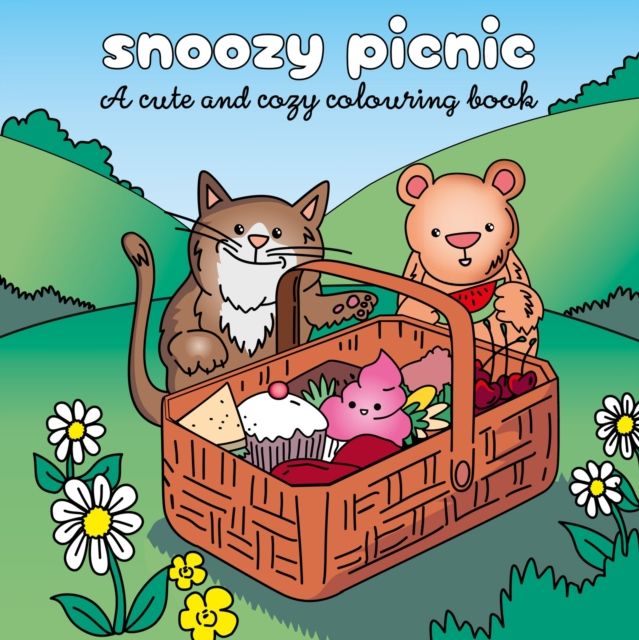 Snoozy Picnic : A cute and cozy colouring book