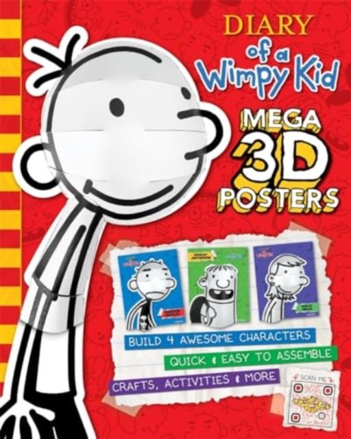 Diary of a wimpy kid mega 3D posters