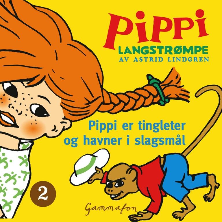 Pippi er tingleter og råker i slagsmål