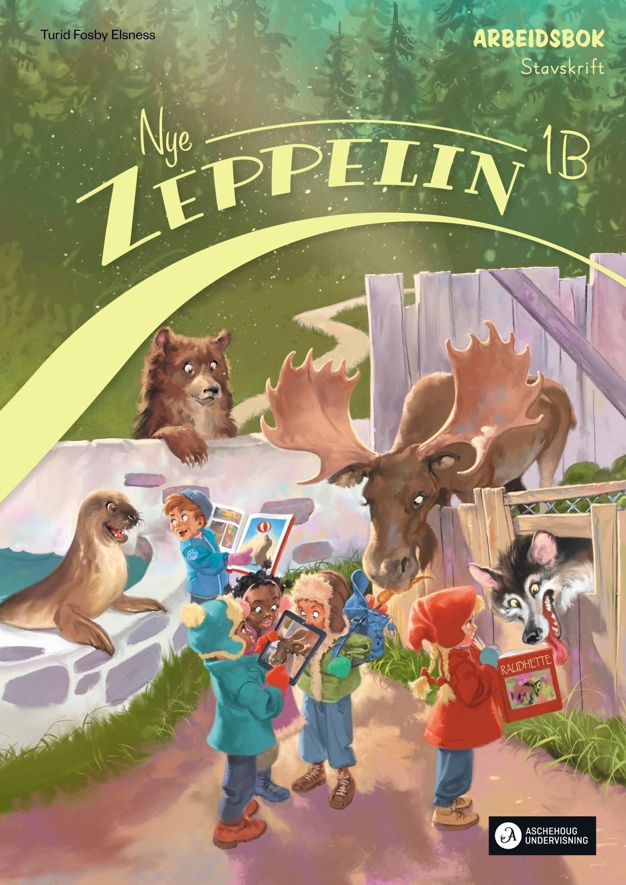 Nye Zeppelin 1B : norsk for barnetrinnet. Arbeidsbok : stavskrift