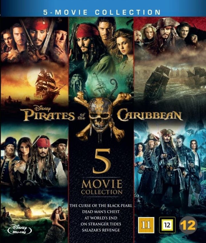 Pirates of the Caribbean (5 movie collection)