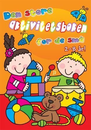 Den store aktivitetsboken for de små : oransje