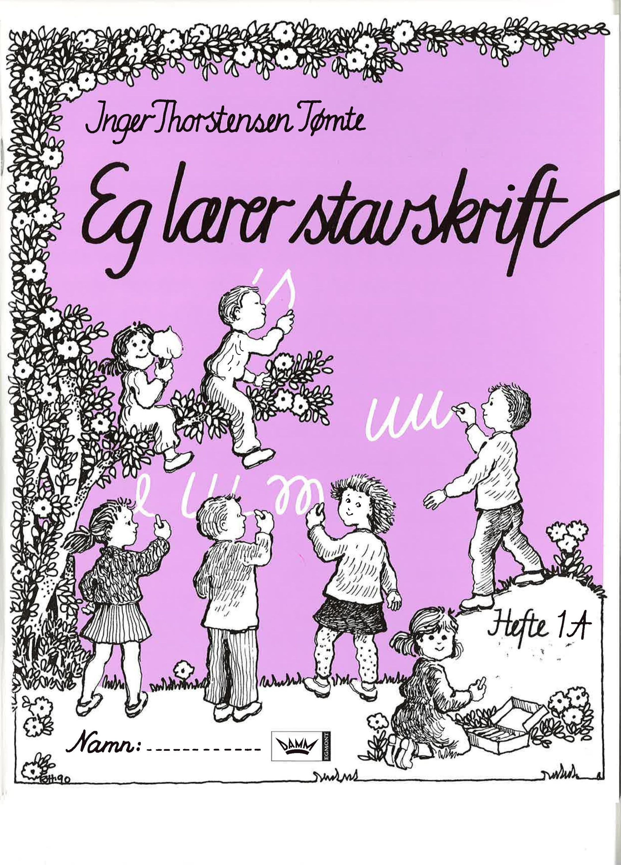 Eg lærer stavskrift : hefte 1A
