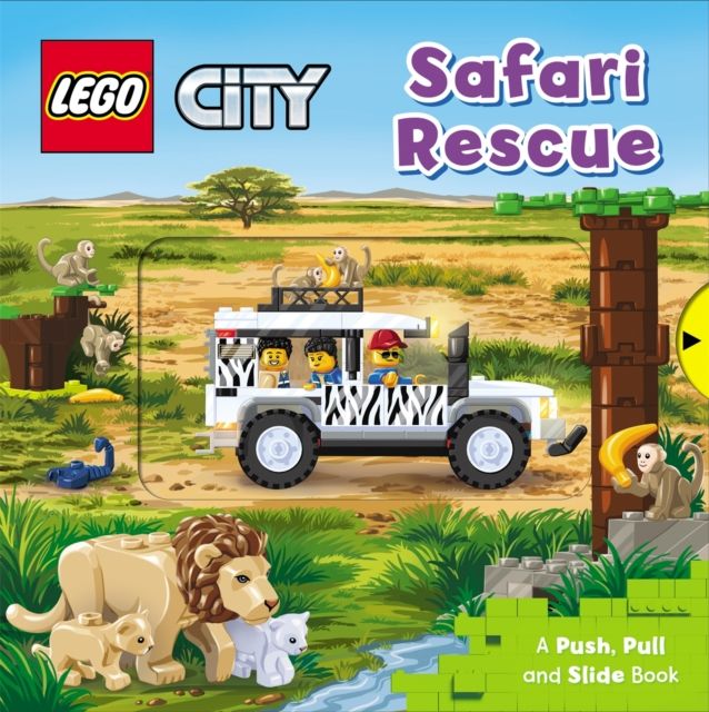 LEGO® City. Safari Rescue : A Push, Pull and Slide Book