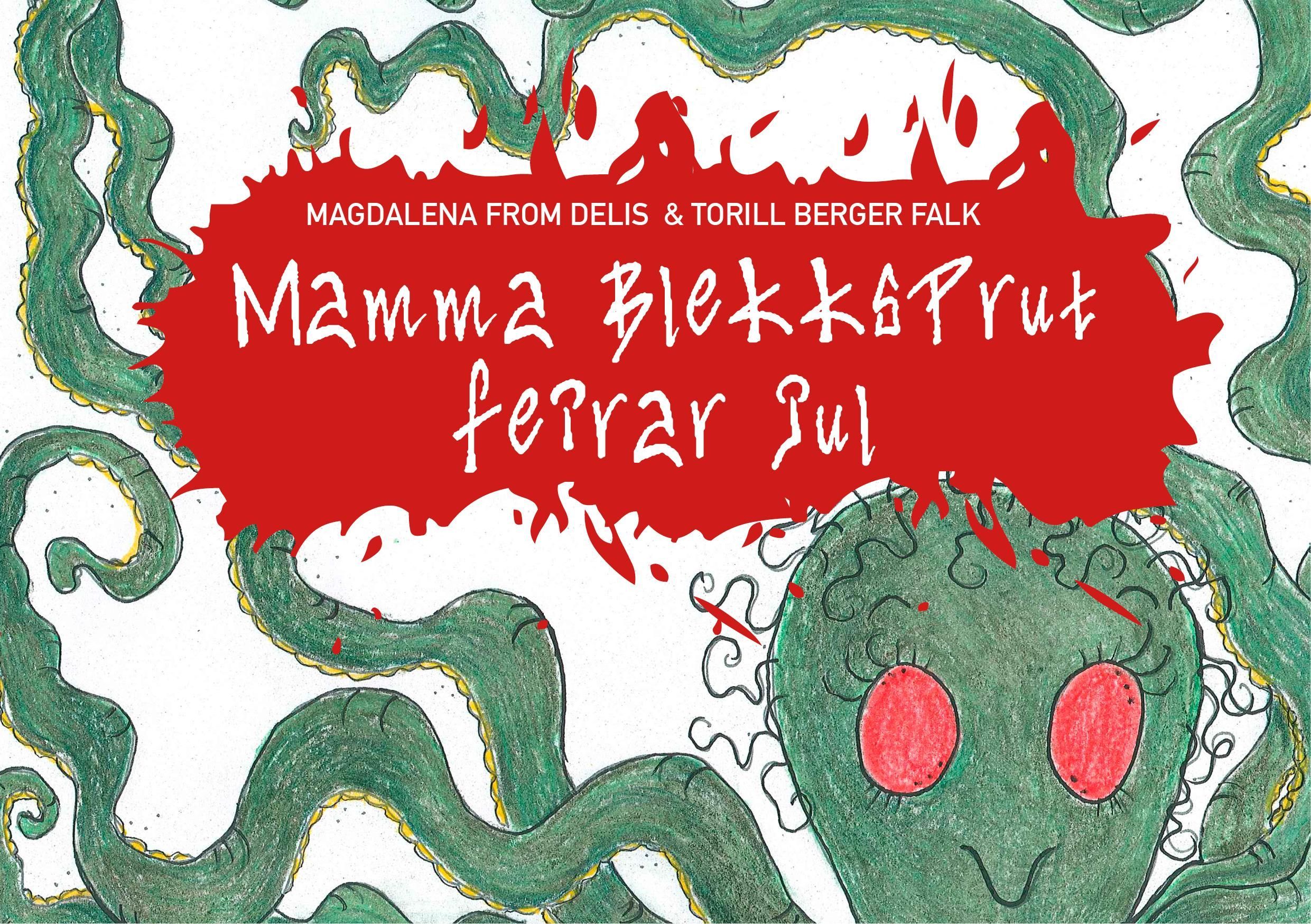 Mamma Blekksprut feirar jul