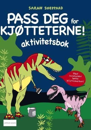 Pass deg for kjøtteterne! Aktivitetsbok med klistremerker