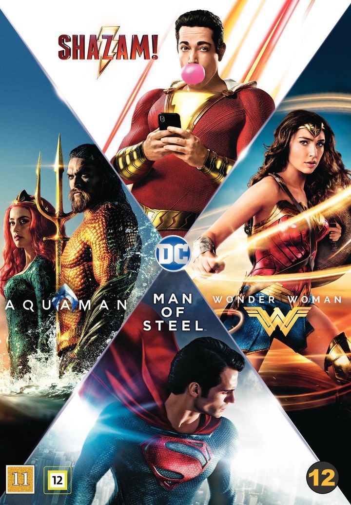 DC Comics 4-film collection