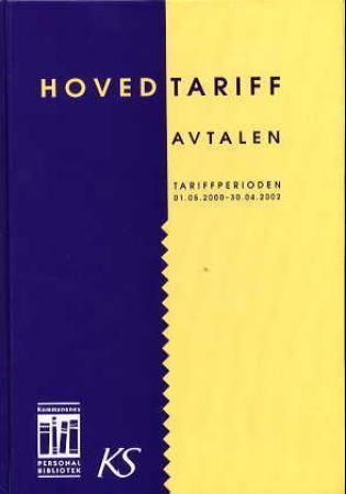 Forsidebilde av Hovedtariffavtalen : Kommunenes sentralforbund : tariffperioden 01.05.2000-30.04.2002