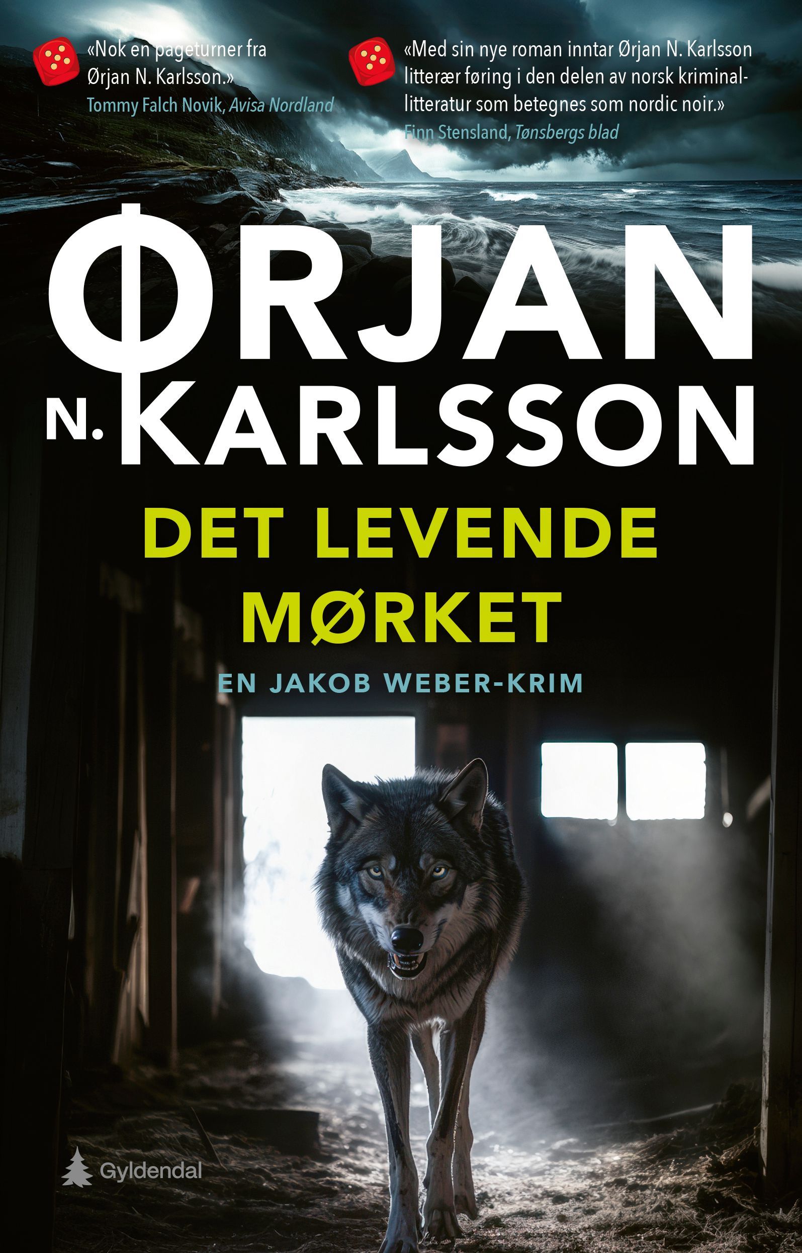 Forsidebilde av Det levende mørket : kriminalroman