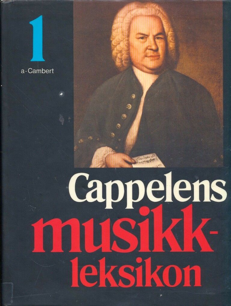 Forsidebilde av Cappelens musikkleksikon. Bd. 1