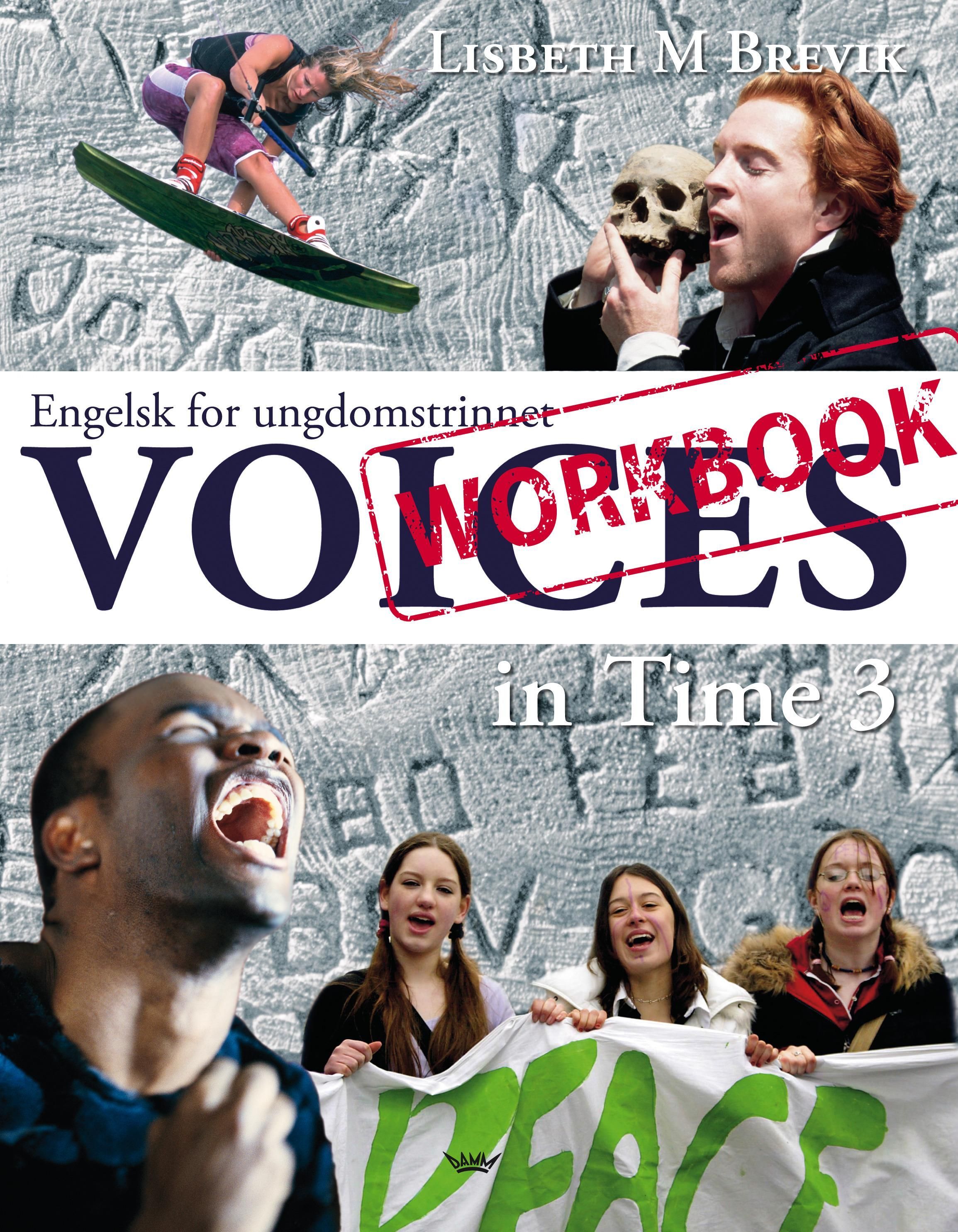 Forsidebilde av Voices in time 3 : workbook : engelsk for ungdomstrinnet
