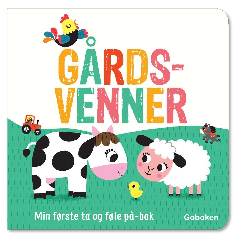 Gårdsvenner : min første ta og føle på-bok