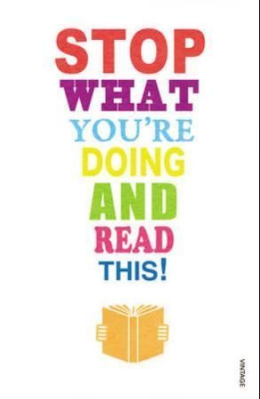 Stop what you're doing and read this!
