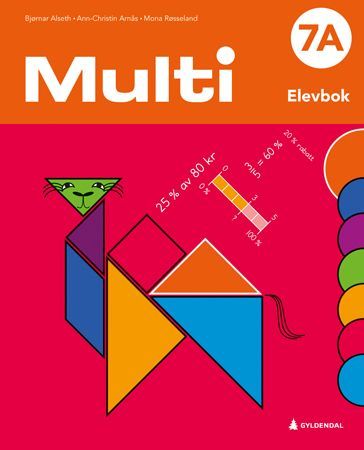 Multi 7a, 3. utg. : matematikk for barnesteget. Elevbok