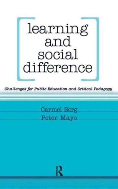 Learning and Social Difference
