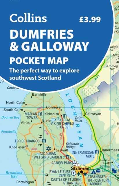 Forsidebilde av Dumfries & Galloway Pocket Map : The Perfect Way to Explore Southwest Scotland