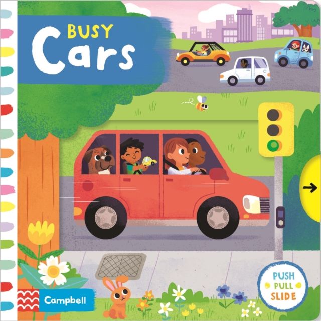 Busy Cars : A Push, Pull, Slide Book