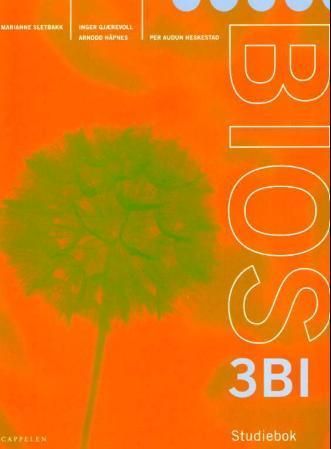 Forsidebilde av Bios 3BI : studiebok