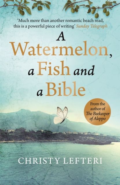 A watermelon, a fish and a bible