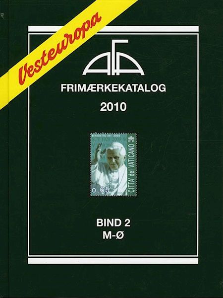 AFA Vesteuropa frimærkekatalog 2010 (Bind 2, M-Ø)
