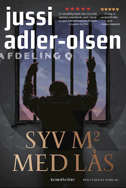 Forsidebilde av Syv kvadratmeter med lås : krimithriller