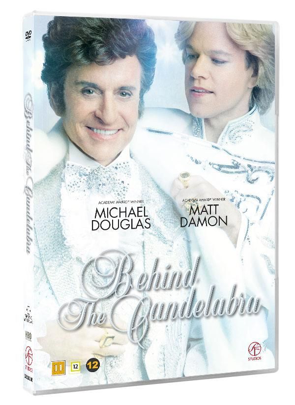 Behind the candelabra