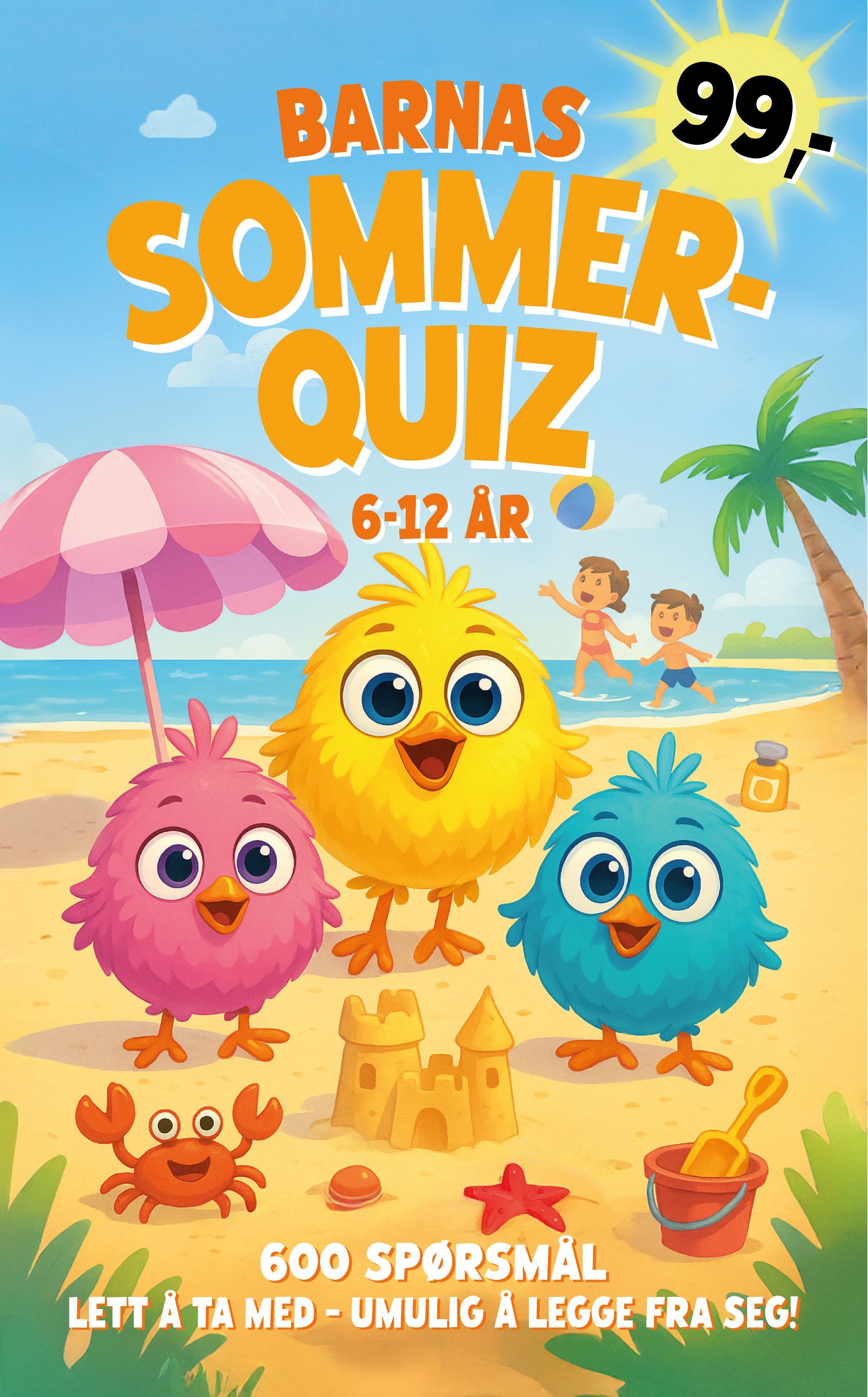 Barnas sommer-quiz : 600 spørsmål