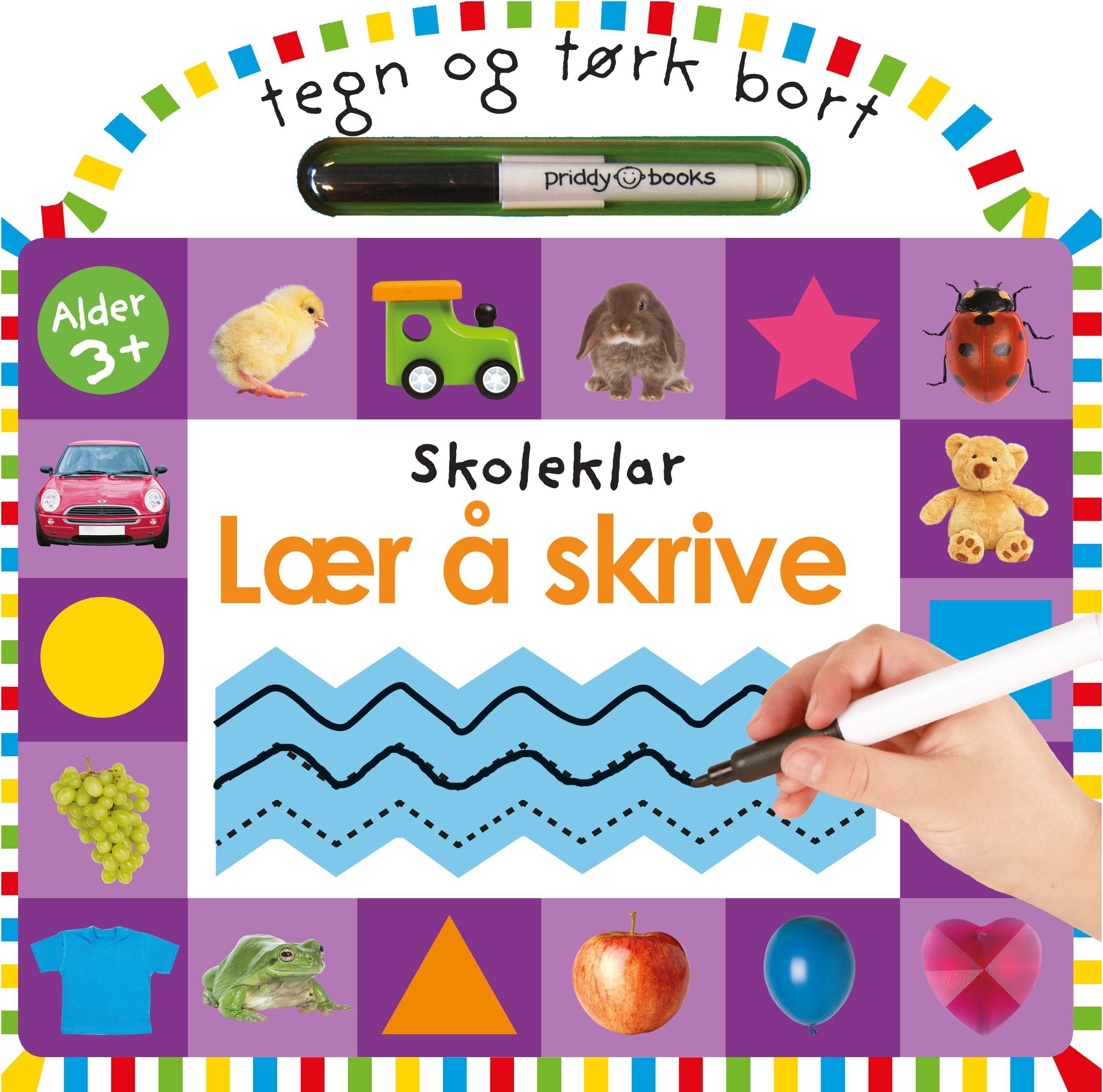 Lær å skrive : skoleklar : tegn og tørk bort