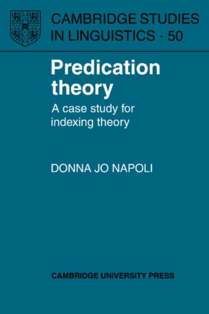 Predication Theory : A Case Study for Indexing Theory