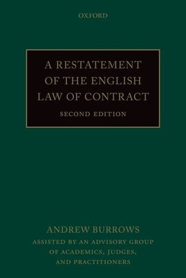 A Restatement of the English Law of Contract
