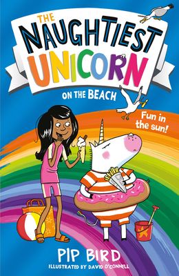 The naughtiest unicorn on the beach
