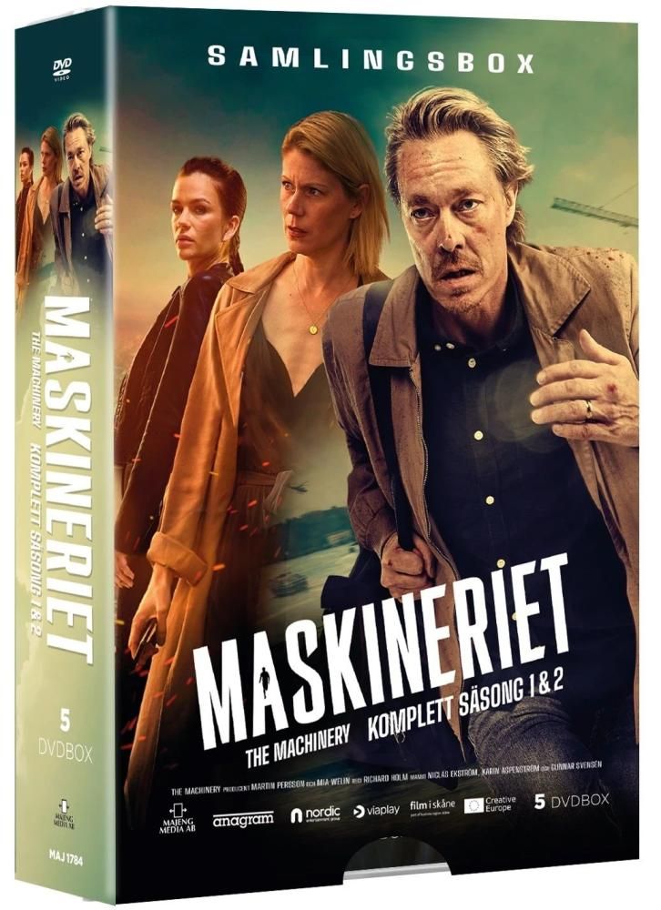 Maskineriet : samlingsbox (Komplett säsong 1 & 2)