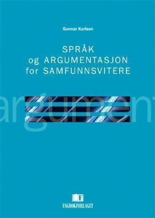 Forsidebilde av Språk og argumentasjon for samfunnsvitere