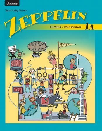 Zeppelin 1A : elevbok : store bokstavar