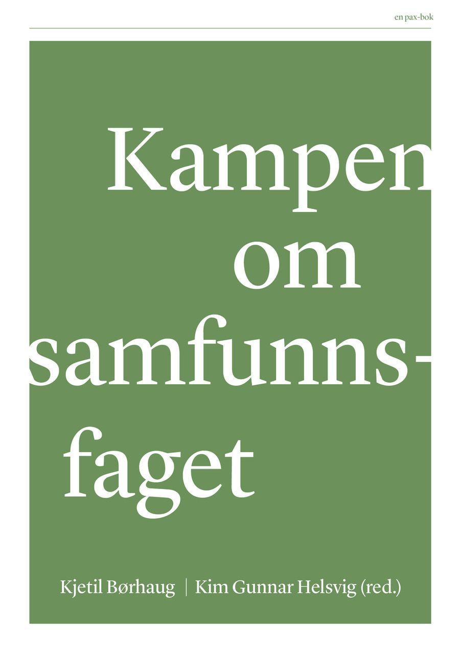 Forsidebilde av Kampen om samfunnsfaget