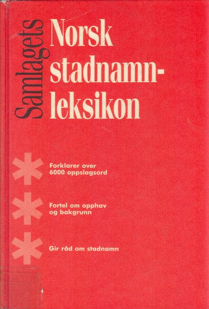 Norsk stadnamnleksikon