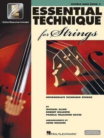 Essential technique for strings : a comprehensive string method : intermediate technique studies. Book three. Double bass