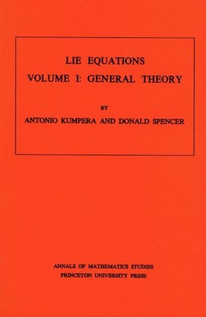 Lie Equations, Vol. I : General Theory