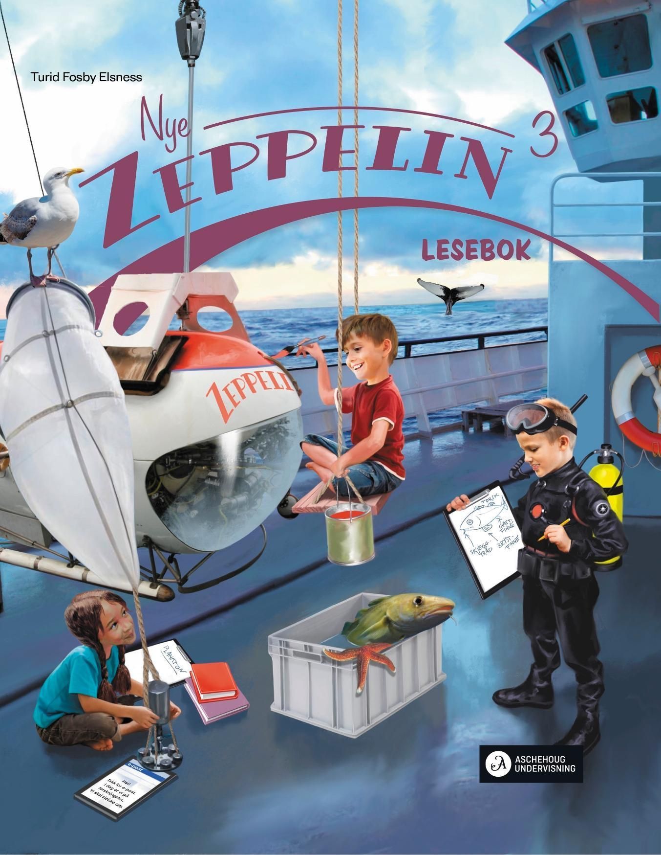 Nye Zeppelin 3 : norsk for barnetrinnet. Lesebok
