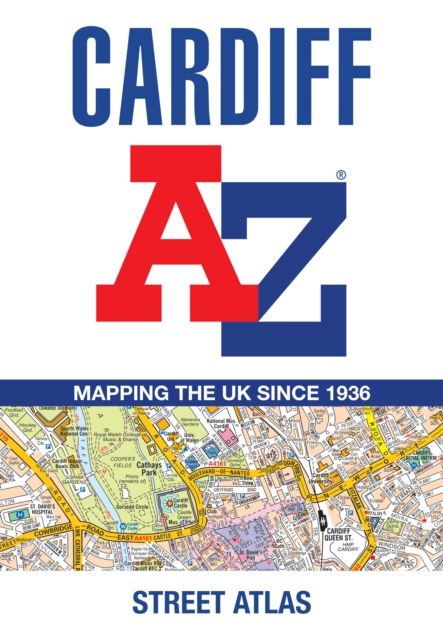 Cardiff A-Z Street Atlas : Accurate Street Map for Easy Navigation
