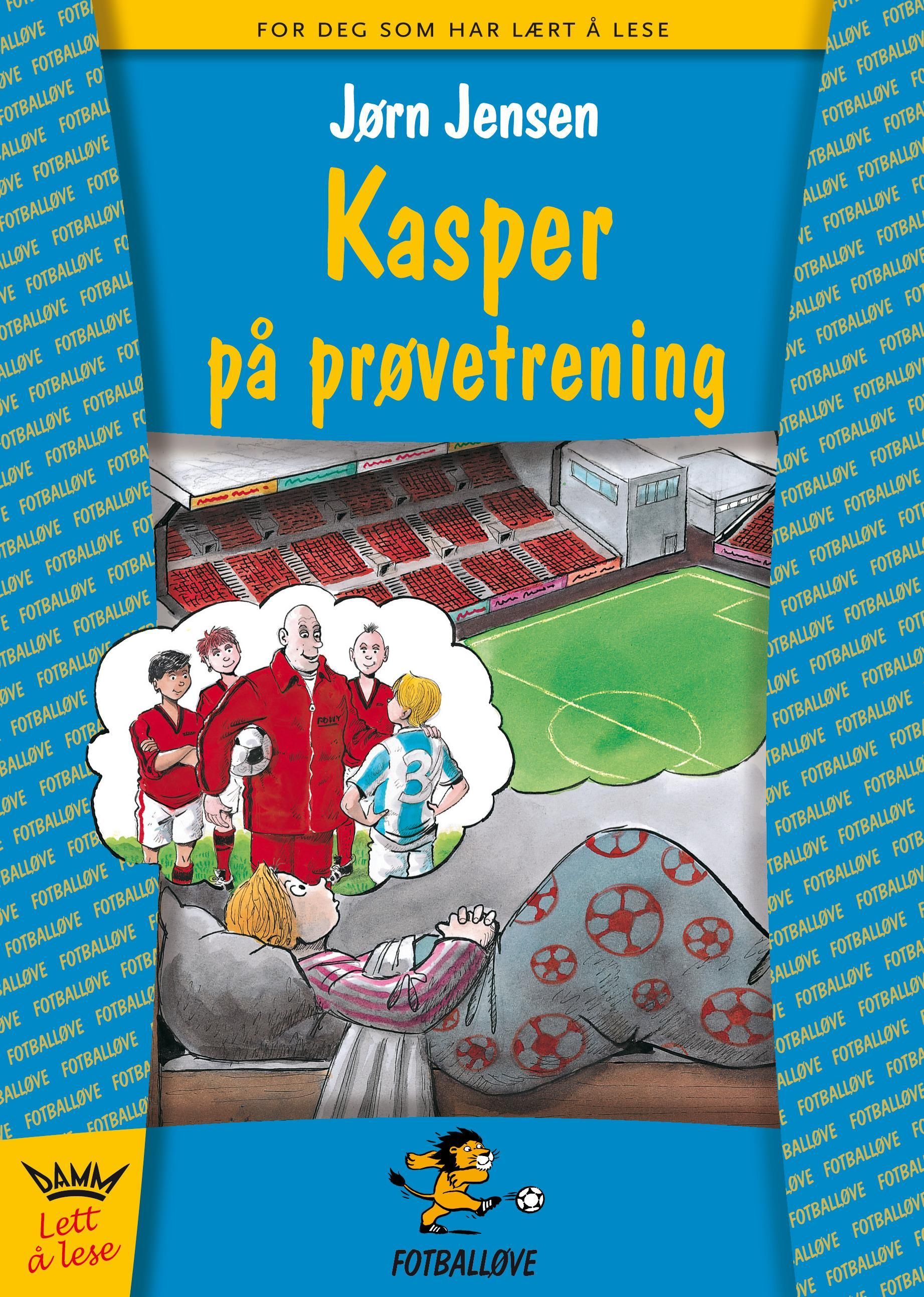 Forsidebilde av Kasper på prøvetrening