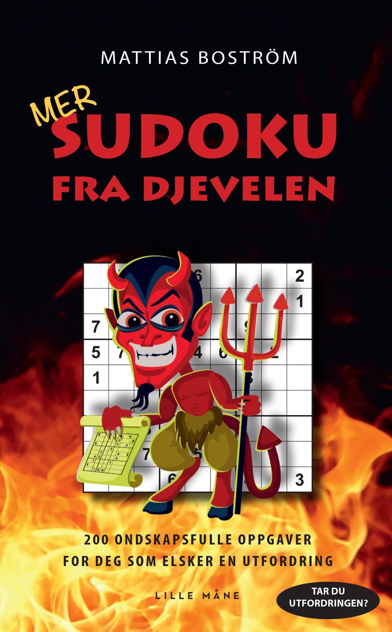 Mer sudoku fra djevelen : 200 ondskapsfulle oppgaver for deg som elsker en utfordring