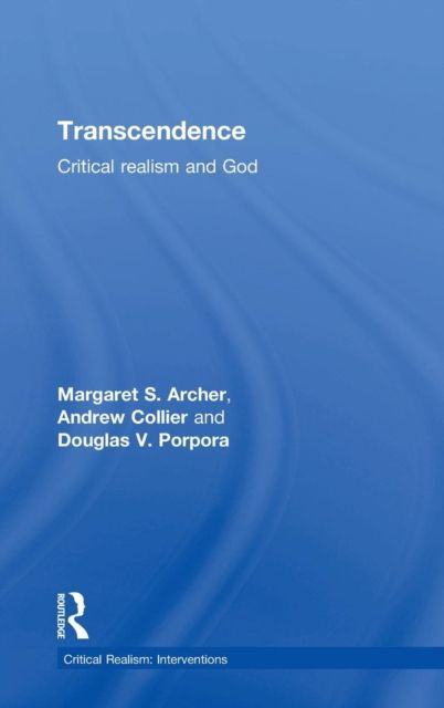 Transcendence : Critical Realism and God